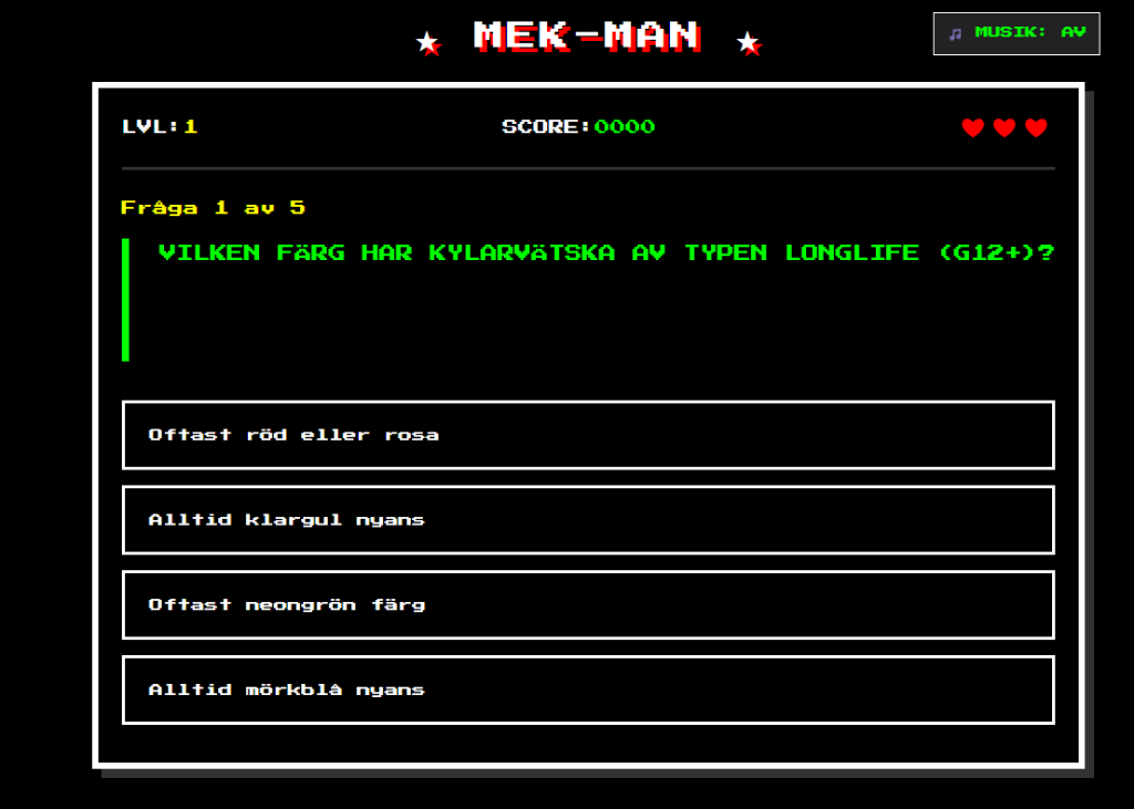 Mek-Man simulator